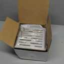 WEBANG 6 Inch Square Shower Drain Brushed Floor Drain with Flange Rainline Pattern Cover Grate Removable SUS304 Stainless Steel Watermark&CUPC Certified Brushed