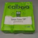 Caboo Tree Free Toilet Paper, Septic Safe Bath Tissue, Quick Dissolving 2 Ply Sheets - 300 Sheets Per Roll, 9 Double Rolls (Count of 9 (Pack of 1))