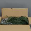 Christmas Cedar Garland Realistic with Lights - Cypress Decorations 9ft for Mantle Lighted Faux Pine Garlands for Xmas Prelit 9ft Door Decor Outdoor Indoor Home Decoration Stairs Railing Fireplace