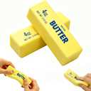 Slow Rebound Butter Squishy Stress Balls 2Pcs, Realistic Soft Stick Squeeze Toys for Adults, Upgrade Wet Slow Rising Fidget Pack, Calming Sensory Relief Set