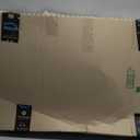 Wall Clock Battery Operated 8 Inch Silent Non Ticking Coastal Design Country Rustic Retro Decorative for Bathroom Kitchen Living Room Bedroom (Blue)