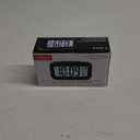 Timex Alarm Clock with Temperature Sensor and Large Display, Battery Operated for Bedroom Runs on 3 AAA Batteries (T108BC) (T108)