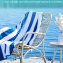 Antfuny 6 Packs Oversized 72x40 Inch Stripe Beach Towel Thin Set Extra Large XL Big Clearance Soft Super Pool Travel Bath Swim Camping Accessories Essentials Towels Bulk Men Women Adults Gift