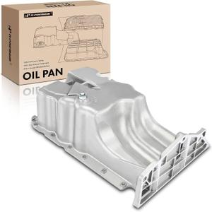 A-Premium Engine Oil Pan Sump with Drain Plug Compatible with Chevrolet Cruze 2011-2016, Sonic 2012-2020, Cruze Limited 2016, Trax 2013-2021 & Buick Encore 2013-2021, 1.4L, Replaces 25196122