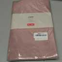 maxmill Faux Linen Textured Rectangle Tablecloth Water Resistant Wrinkle Free Spill-Proof, Soft Table Cloth for Dining Room Decoration, Banquet Parties Event Holiday Dinner, 60 x 84 Inch Dusty Pink