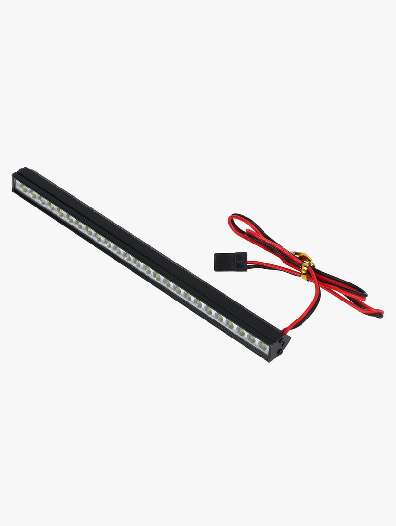 High Brightness RC Car Roof Light Bar, Aluminum Alloy 25 LED Beads, Suitable For 1/8, 1/10, 1/12, 1/14 RC Cars
