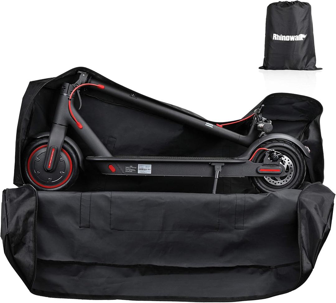 Electric Scooter Carrying Bag E-Scooter Storage Transport Bag Foldable Scooter Accessory Backpack Handbag Shoulder Bag Heavy Duty for Mijia M365 /M365 Pro Xiaomi Segway (Black)(49’’* 9*18inches)