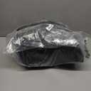 Amazon Essentials womens Full-Zip Sherpa Fleece Hooded Puffer Jacket (X-Small, Black)