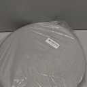 Dark Grey 15 Inch 2 Pack Round Memory Foam Chair Pad for Dining Room, Kitchen, and Office Use, Anti-Slip Round Stool Cushion, Comfortable Seat Cushion with Removable Cover