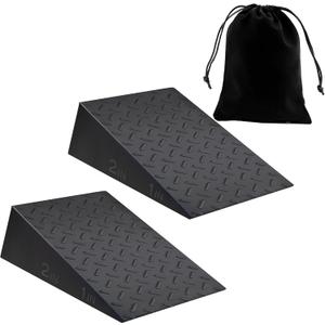 Squat Wedge for Professional Trainers: 2-Piece Squat Heel Wedge Blocks; Portable Calf Raise Blocks to Improve Mobility and Performance