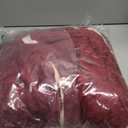 PAVILIA Premium Womens Plush Soft Robe Fluffy, Warm, Fleece Sherpa Shaggy Bathrobe (Small-Medium, Wine)