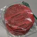 Replacement Lids fits Pyrex 4-Cup Glass Food Storage Container Bowls, 6-Inch Plastic Round Lids Covers for Pyrex 7201-PC, Airtight & Leakproof (6-Pack, Red)