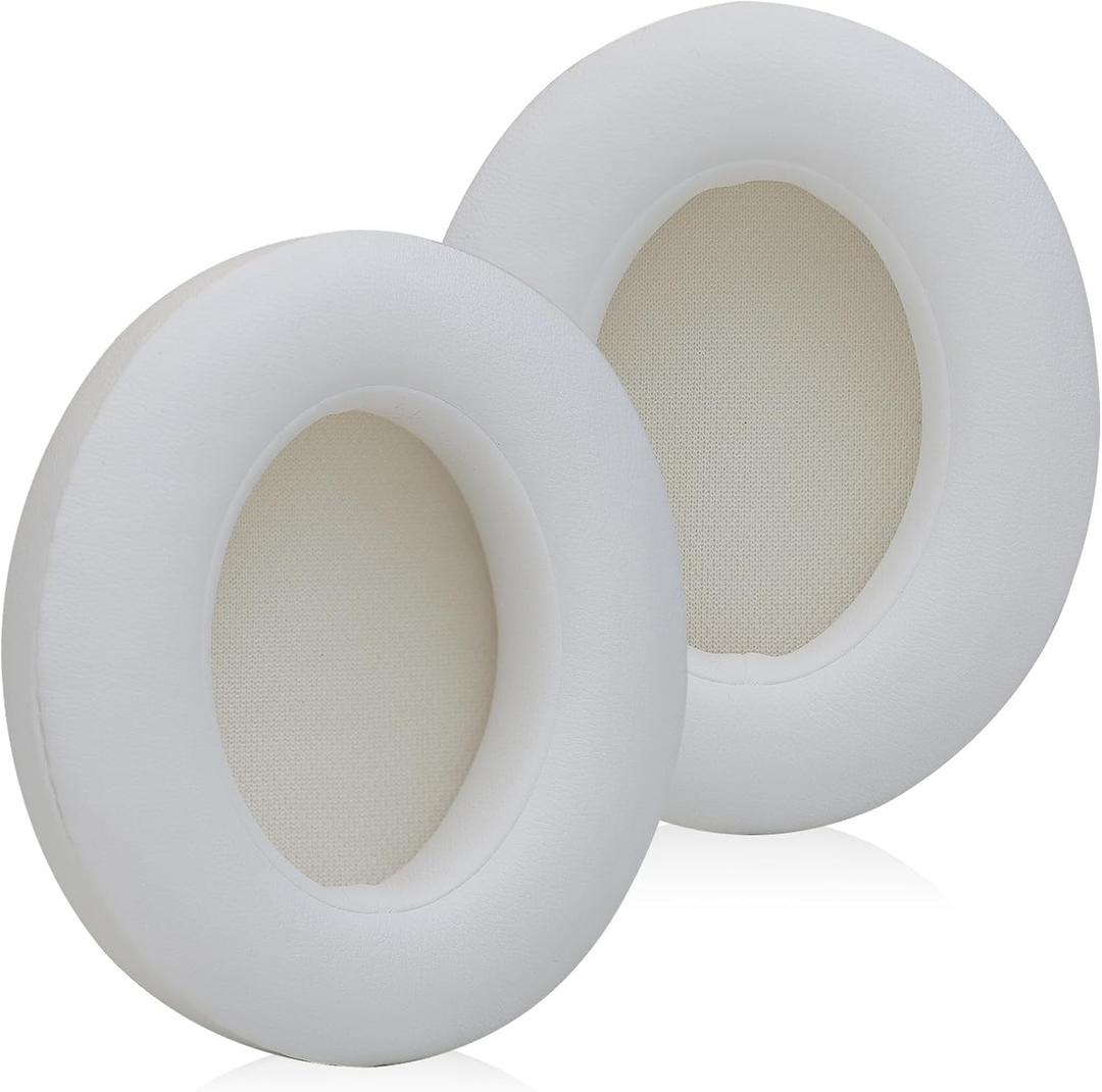 MOLGRIA Ear Pads Cushion, Replacement Earpads Compatible with Beats Studio 2 & 3 Wired/Wireless B0501 and B0500, Earpads Repair for Beats Studio 3 Light Pink(Creamy White)