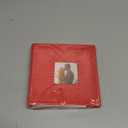 potricher Small Photo Album 4x6 200 Photos Leather Cover Picture Book with 200 Horizontal Pockets for Family Wedding Anniversary and Baby (Red)