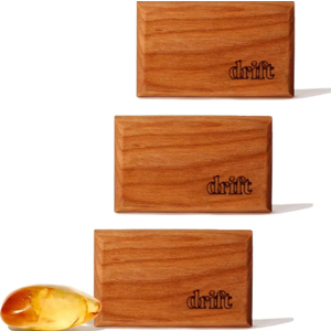 Drift Car Air Freshener The Original Stone Air Freshener Car Odor Eliminator Long Lasting Scent Metal Clip Essential Oils Clean Ingredients Amber Scent 3 Pack Refill,  NO CLIP INCLUDED