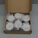 Suttmin Hello Winter Snowman Mini Coffee Mugs Set of 6 Let It Snow Snowflake Mini Cups Tiered Tray Decor for Xmas Winter Holiday Kitchen Coffee Bar Decorations Housewarming Gift