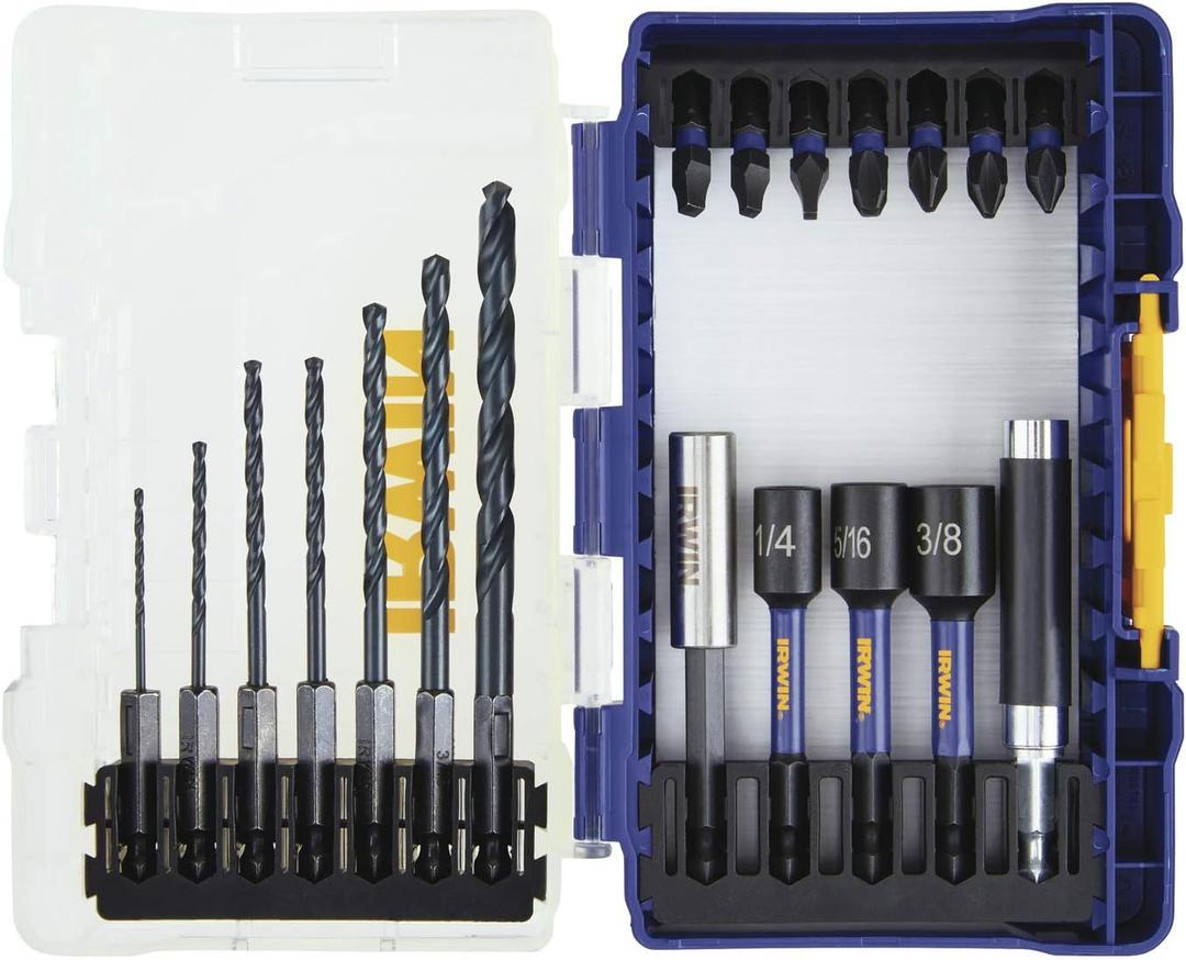 IRWIN Screwdriver Bit Set, 19-Piece (IWAFM1319)