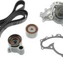 AISIN TKT-004 Engine Timing Belt Kit with Water Pump - Compatible with Select Lexus ES300, RX300 Toyota Avalon, Camry, Sienna, Solara