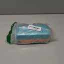 co2CREA Hard Case for NEW 3Doodler Start+ Essentials 3D Pen Set - Storage Organizer with Custom Slots for Art Activity Set, Printing Filament Refill and USB Charger, Mint Green Case + Orange Zipper (Large)