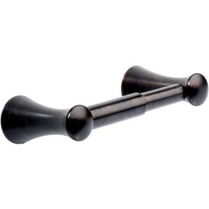 Delta Lahara (1-Pack) Toilet Paper Holder Venetian Bronze Tissue Roll Holder for Bathroom Organization and Storage Spring Loaded Toilet Tissue Holder Wall Bathroom Accessories D73850-RB