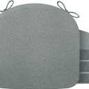 Chair Cushions for Dining Chairs, 4 Pack Memory Foam Cushion, 4 Count