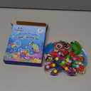 3 otters Color Sorting Sensory Toys, Sea Animals Fine Motor Matching Games Fidget Toys with 3 Game Cards for Toddlers Birthday Christmas Party Gift