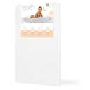 Dream On Me Holly 2-in-1 Mini Crib Mattress, Dual-Sided Infant & Toddler, Waterproof Cover, GREENGUARD Gold Certified, 38 x 24 x 3, Fits Mini & Select Portable Cribs, Not for Playards