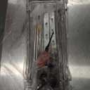 SWTYMIKI Over the Door Shower Caddy - 3 Tier Adjustable Shower Organizer Hanging with Soap Holder, No Drilling Stainless Steel Bathroom Rack Hanging for Body Wash, Shampoo, Soap, Razor, Silver