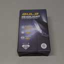 LED Headlight Bulbs for Subaru CrossTrek Legacy 2016-2022, 9005 High Beam and H11 Low Beam, 6000K White, 400% Brighter with Cooling Fan, 4-Pack