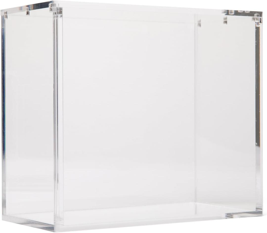 PKMN Elite Trainer Box Acrylic Display Case Stackable - 8mm + 5mm Ultra Thick Premium Acrylic with Strong Magnets - ETB Case Protector - Compatible with Elite Trainer Boxes