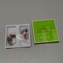 rhinocats 12Pcs Fridge Magnets,Locker Decor, Colorful Decorative Matte hemispheric Refrigerator Magnets, Cute Strong Whiteboard Magnets for Classroom Kitchen Office