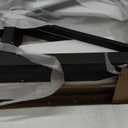 FATORRI 6 Cube Storage Organizer with Shelf, Long Wood and Metal Cubby Bookcase, Industrial Horizontal Bookshelf (Rustic Oak, 47 Inch)