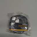 Lineco Gummed Hinging Tape for Artwork Framing, Acid-Free Linen Fabric, 1.25 inch X 35 Feet, Black (L533-1016)