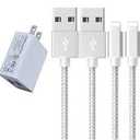 Wall Charger With Charger Cable, 2 Pair Cable