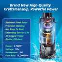RELIY Pond Fountain Aerator, 15000 GPH 110V 1HP Fountain Pump, Fully Automatic Powerful Lake Floating Fountain, 100 FT Power Cord, 2x100 FT Traction Rope, Pond Fountains For Large Ponds
