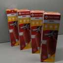 First Alert Fire Extinguisher for Home, Standard Rechargeable Compliance Unit, UL RATED 1-A:10-B:C, HOME1-4, Red, 4-Pack