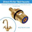 013788-45 Ceramic Cartridge Assembly Fits for T&S Brass Faucets