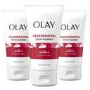 Olay Regenerist Regenerating Cream Cleanser Face Wash, 5 fl oz, Pack of 3