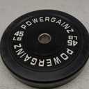 45 LB Powergainz Olympic Bumper Plate Weight Plate for Strength Training & Weightlifting 1 Pack