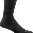 Darn Tough 1680 Men's Merino Wool Standard Issue Crew Height Light Socks (Large, Black)