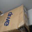 Drive Medical Nitro 3 Wheel Rollator Walker, Ultra Lightweight Rollator Walker with Wheels, Folding Rollator for Seniors and Adults, Red