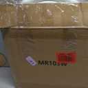 Swivel Rolling Stool with Wheels Height Adjustable Stool Chair Drafting Chair with Backrest White