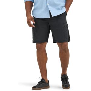 Lee Men's Big & Tall Extreme Motion Crossroad Cargo Short (54, Black)