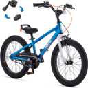 RoyalBaby Kids Bike EZ Balance to Pedal Dual Handbrake Toddlers Boys Girls Bicycle 12-20 Inch for Age 3-10 Years (Blue)