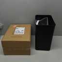 4 Gallon Bathroom Smart Touchless Trash Can for Kitchen Automatic Motion Sensor Rubbish Can with Lid Waterproof Narrow Small Garbage Bin for Kitchen, Toilet, Bedroom, RV(Black,Battery)