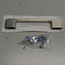 Alzassbg 10 Pack Brushed Satin Nickel Cabinet Pulls, 5 Inch(128mm) Hole Centers Kitchen Hardware Cabinet Handles Rectangle Pulls for Cabinets AL3055SN