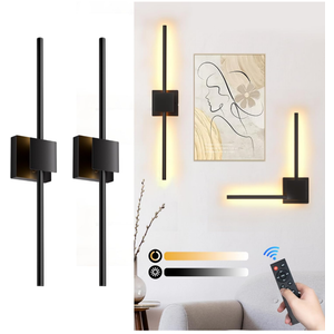 Torchlet Battery Operated Wall Sconces Set of 2,