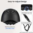 Horse Riding Helmet for Adult Adjustable Equestrian Helmet with Ventilation for Men & Women - Lightweight Safety Headgear for Outdoor Riding (Fits 22"-24" / 56-61cm)