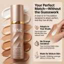 Official Iuxe Foundation for Mature Skin, 4-in-1 Foundation - Longwear Match, Hydrating Full Coverage, Long-Lasting & Waterproof, for all Skin Types
