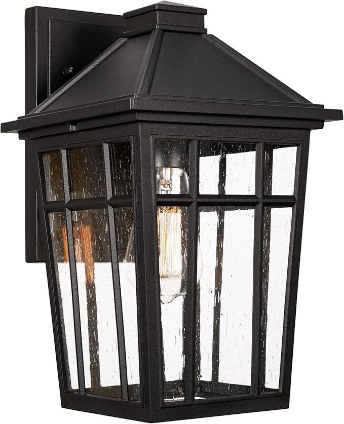 Darkaway Outdoor Sconce Lights Wall Light Fixtures 14inch Large Black